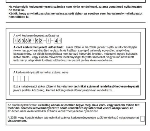25SZJA-EGYSZA Nyilatkozat