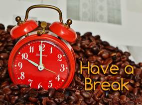 Coffee Break, Break, Alarm Clock, Time, Drink, Enjoy