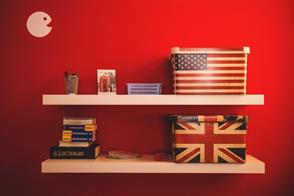 American, Los Libros, Cajas, Cuadro, Diccionario