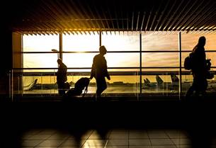 Airport Man Travel Traveler Passenger Pers