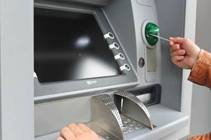 Atm Withdraw Cash Map Ec Card Card Slot At