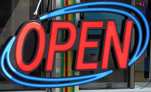 Open Sign Neon Bright Business Open Sign S