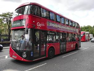 London, Bus, Red, England