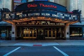 Columbus Ohio Ohio Theatre Theater Marquee