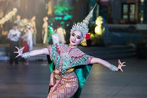 Dancer, Asia, Art, Bangkok, Pretty