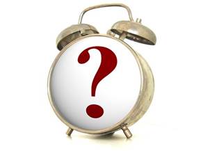 Clock Alarm Clock Question Mark Question T