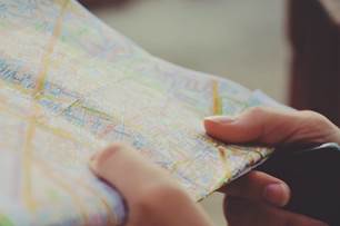 Map, Navigation, Hands, Travel, Route