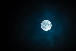 Moon, Full Moon, Sky, Halloween, Nature