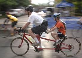 Cycling, Cyclists, Tandem, Bicycles