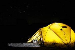 Tent Camp Night Star Camping Expedition Do