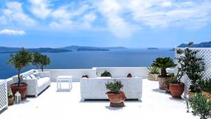 Greece Sea Sea View Terrace Santorini Sout